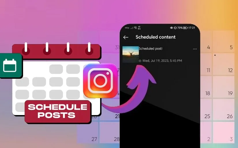 آموزش زمانبندی پست اینستاگرام با استفاده از قابلیت Schedule