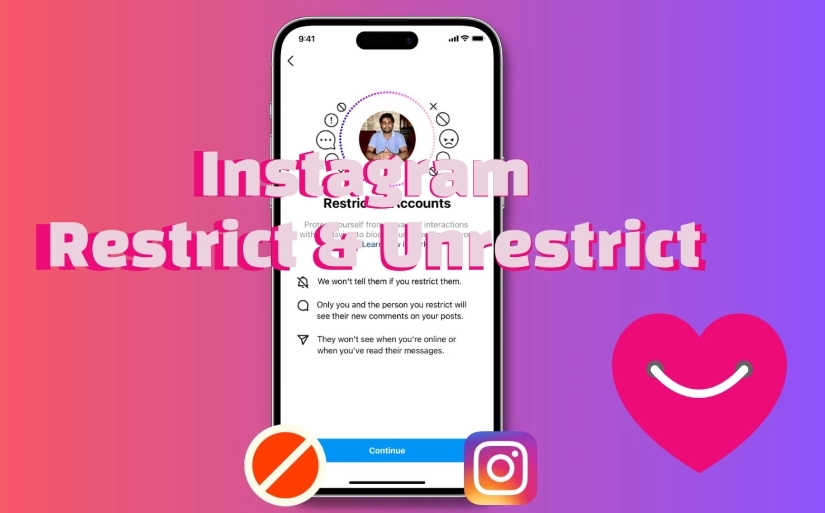 آموزش رستریکت و آنرستریکت کردن اکانت اینستاگرام