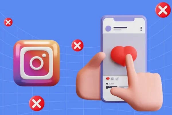 محدودیتهای اینستاگرام برای لایک