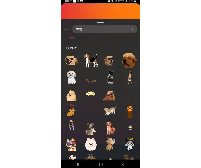 ترفند استوری اینستاگرام؛ استفاده از Giphy