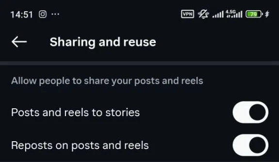 جلوگیری از شیر پست و ریلز در استوری
