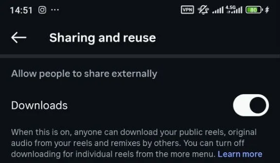  بستن دانلود پست ریلز