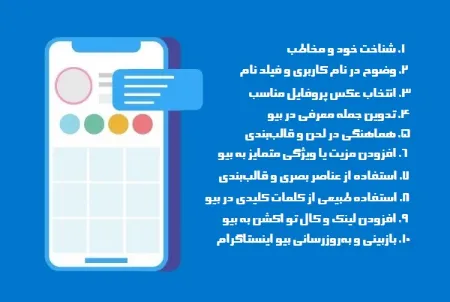 نوشتن بیو اینستاگرام حرفه ای
