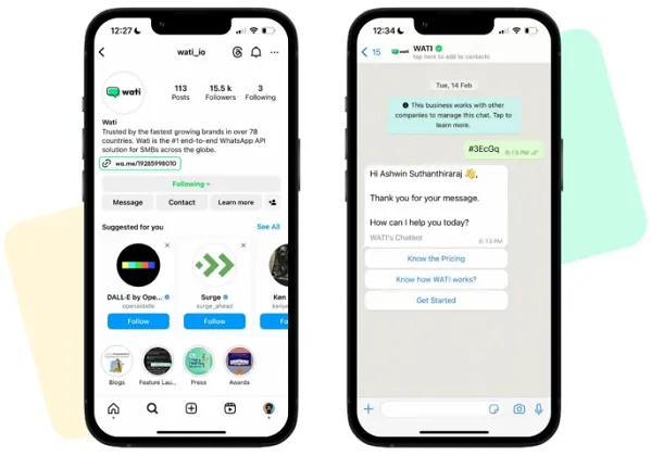 افزودن CTA و لینک به بیو اینستاگرام