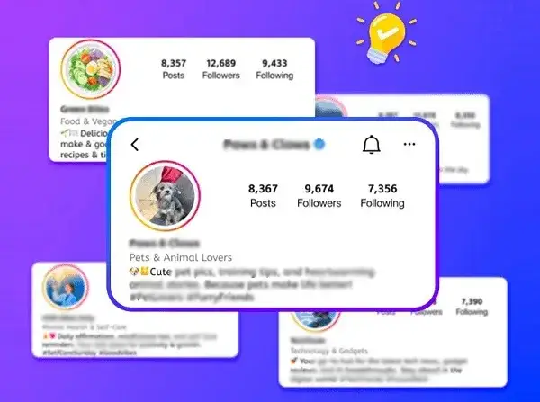 نمونههای بیو اینستاگرام حرفه ای