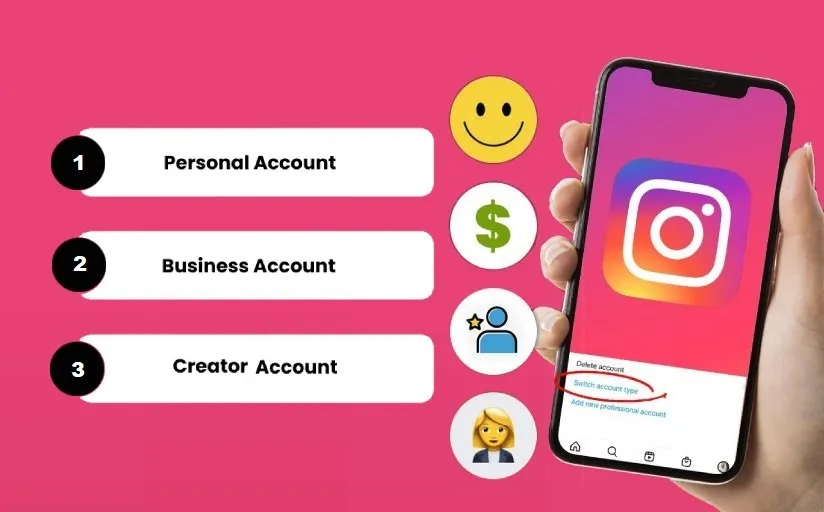 بررسی انواع اکانت اینستاگرام + تفاوت‌ها