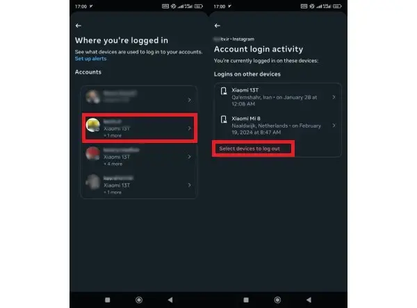 چه کسانی به اینستاگرام من دسترسی دارند